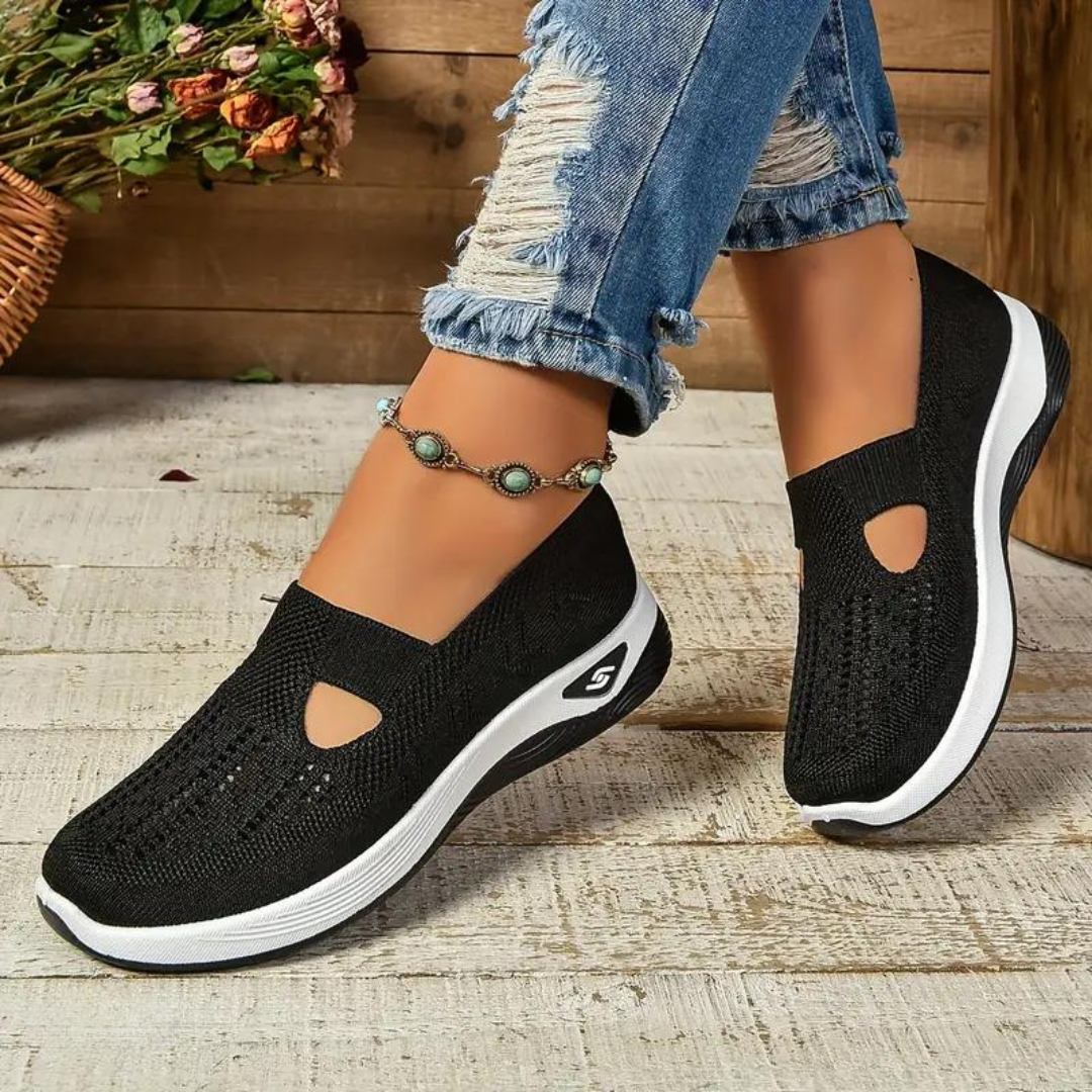 Breathable Slip-On Walking Shoes