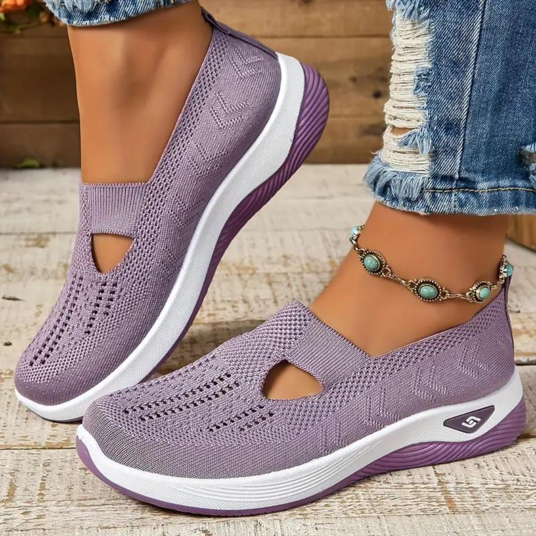 Breathable Slip-On Walking Shoes
