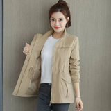 Lightweight Zip Front Utility Jacket