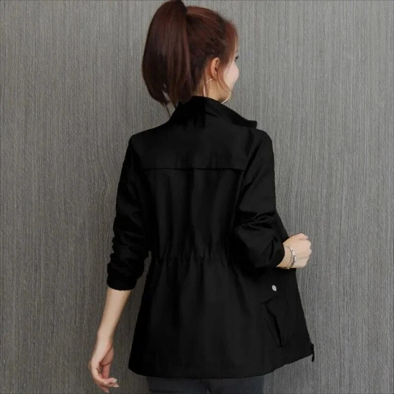 Lightweight Zip Front Utility Jacket
