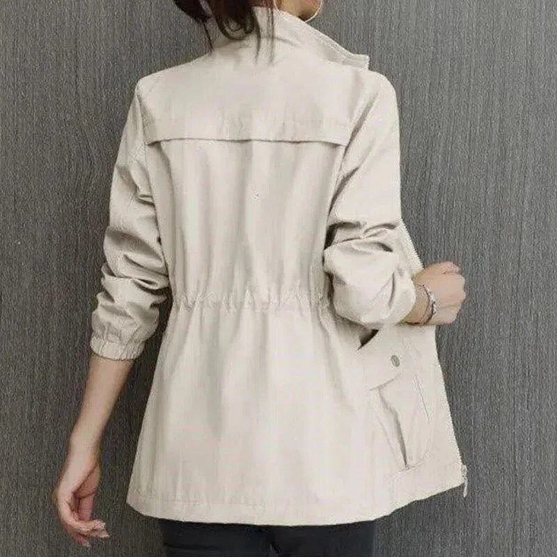 Lightweight Zip Front Utility Jacket