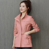 Lightweight Zip Front Utility Jacket