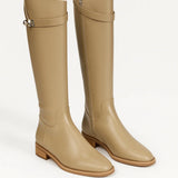 Knee-High Boots Flat Heel