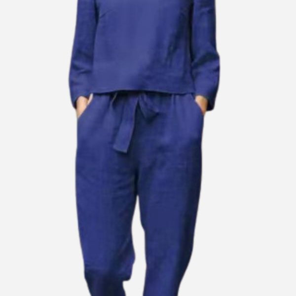 Long Sleeve Knit Lounge Set