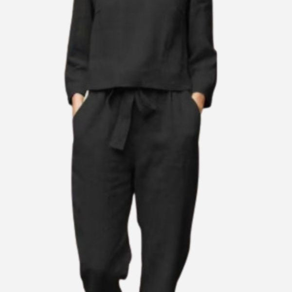 Long Sleeve Knit Lounge Set