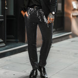 Sequin Skinny Fit Trousers
