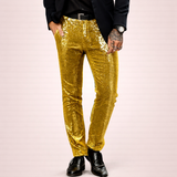 Sequin Skinny Fit Trousers