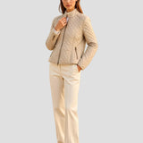 Lightweight Zip Jacket with a Fitted Look