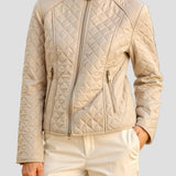 Lightweight Zip Jacket with a Fitted Look