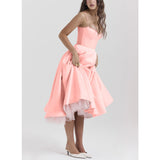 Sweetheart Neck Midi Dress