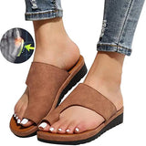 Wide Strap Slip-On Sandals