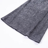 Women's High-Waist Sequin Wide-Leg Trousers