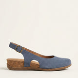 Women's Cushioned Footbed Adjustable Strap Flat Sandals