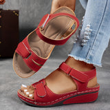 Adjustable Double Strap Platform Sandals