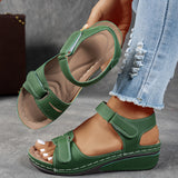 Adjustable Double Strap Platform Sandals