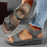 Adjustable Double Strap Platform Sandals
