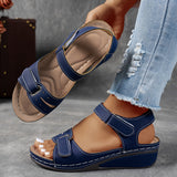 Adjustable Double Strap Platform Sandals