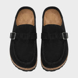 Women's Suede-Look Slip-On Platform Clogs