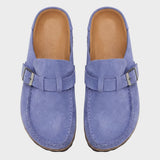 Women's Suede-Look Slip-On Platform Clogs