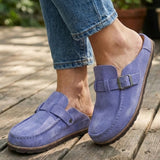Women's Suede-Look Slip-On Platform Clogs