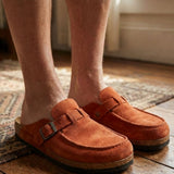 Women's Suede-Look Slip-On Platform Clogs