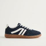 Women's Retro Panelled Chunky Lace-Up Sneakers