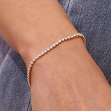 Women's 18K Gold Plated Tennis Bracelet