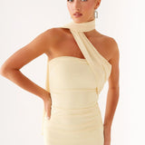 One Shoulder Maxi Dress