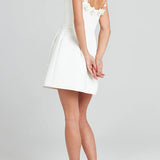 Paloma | Floral Embellished Mini Dress