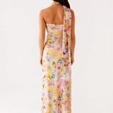 One Shoulder Maxi Dress