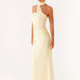 One Shoulder Maxi Dress