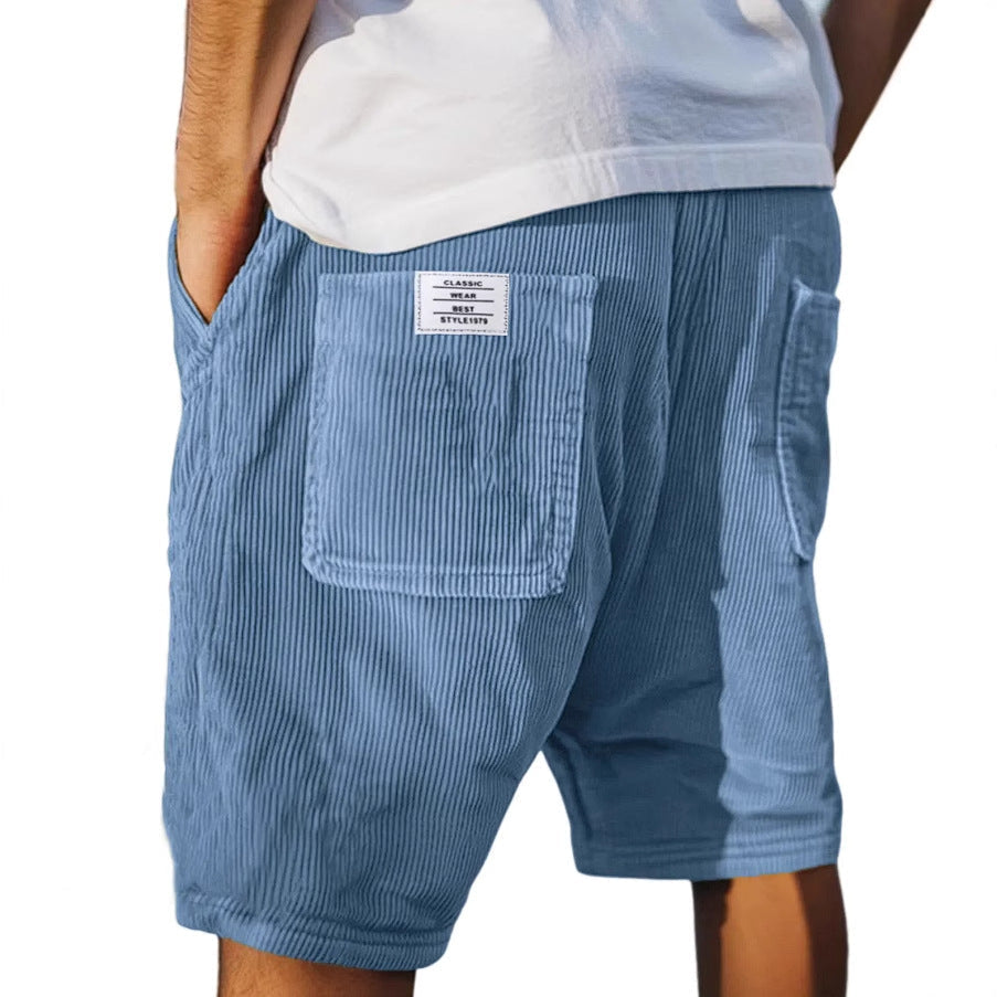 Men's Linen Cargo Shorts