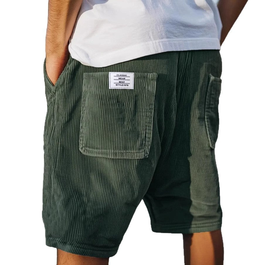 Men's Linen Cargo Shorts