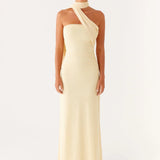 One Shoulder Maxi Dress