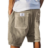 Men's Linen Cargo Shorts