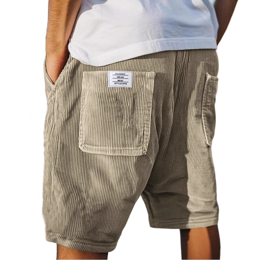 Men's Linen Cargo Shorts