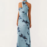 One Shoulder Maxi Dress