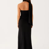One Shoulder Maxi Dress