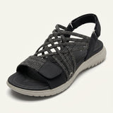 Women's Multi-Strap Open-Toe Flat Sandals
