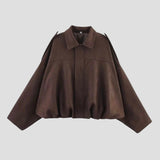 Faux Suede Jacket