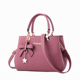 Women's Bow and Star Charm Handbag