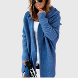Women's Oversized Hooded Knit Cardigan