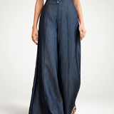 Bessie | Wide-Leg Jeans with Front Closure