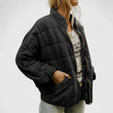 Lightweight Quilted Bomber Jacket