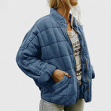 Lightweight Quilted Bomber Jacket