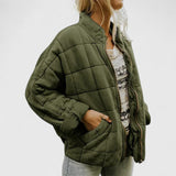 Lightweight Quilted Bomber Jacket