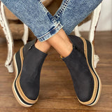 Platform Chelsea Ankle Boots