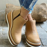 Platform Chelsea Ankle Boots