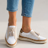 Women's Knit Slip-On Shoes with Cushioned Sole
