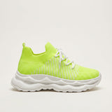 Women's Knit Cushioned Sole Everyday Sneakers